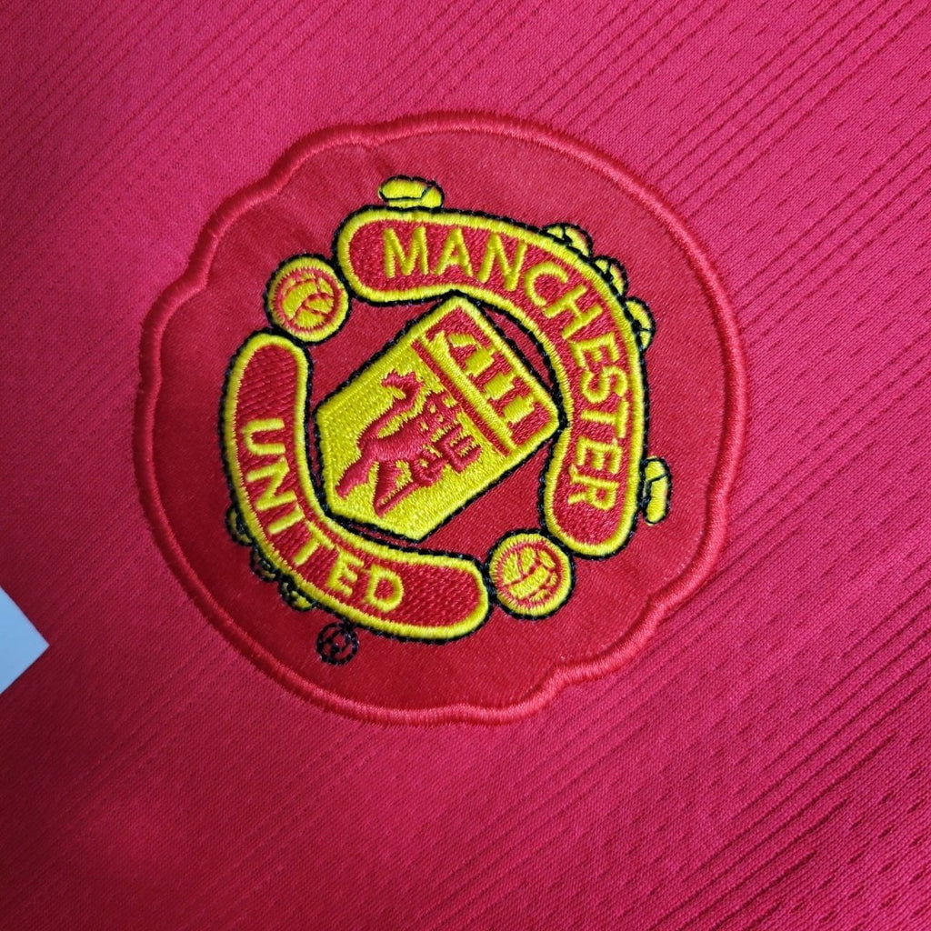 Manchester United Casa 07/08 - Final da Liga dos Campeões - Manga comprida