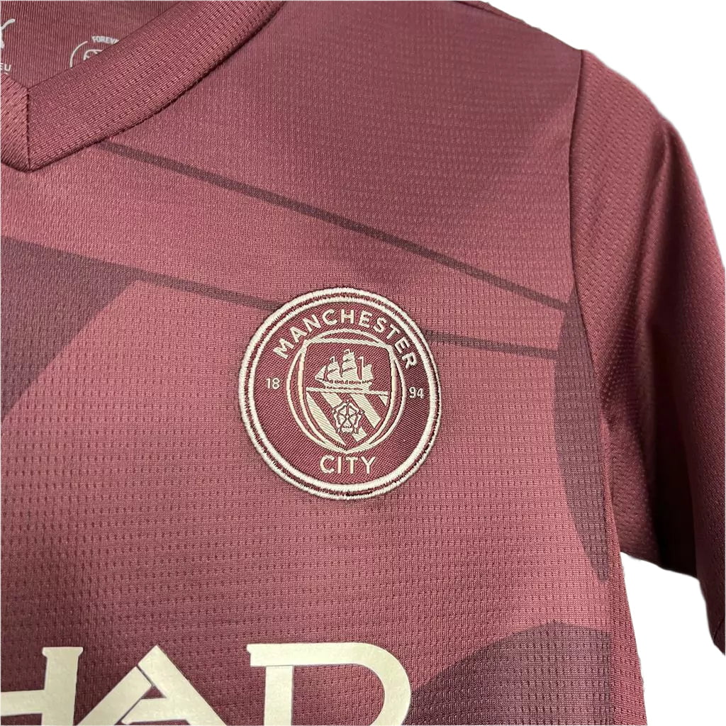 Conjunto Infantil - Manchester City Terceiro Equipamento 24/25